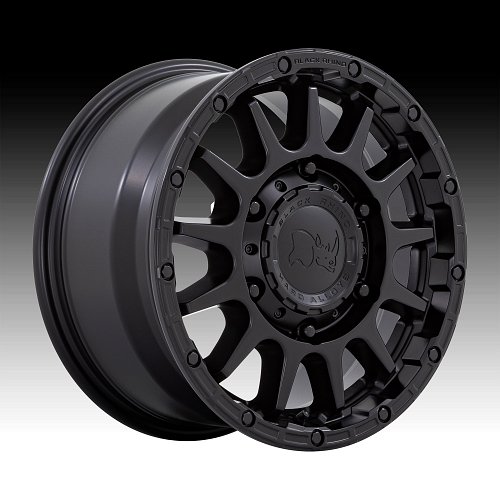 Black Rhino Sequoia Matte Black Custom Truck Wheels 1